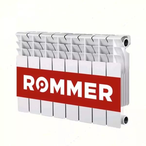 фото Радиатор биметаллический ROMMER Optima 500-80